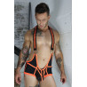 Breedwell Singlet Daycrawler Noir-Orange